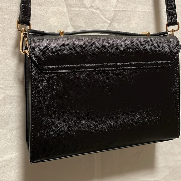 Venessa Williams Black shoulder / handle Hand Bag - Picture 6 of 6